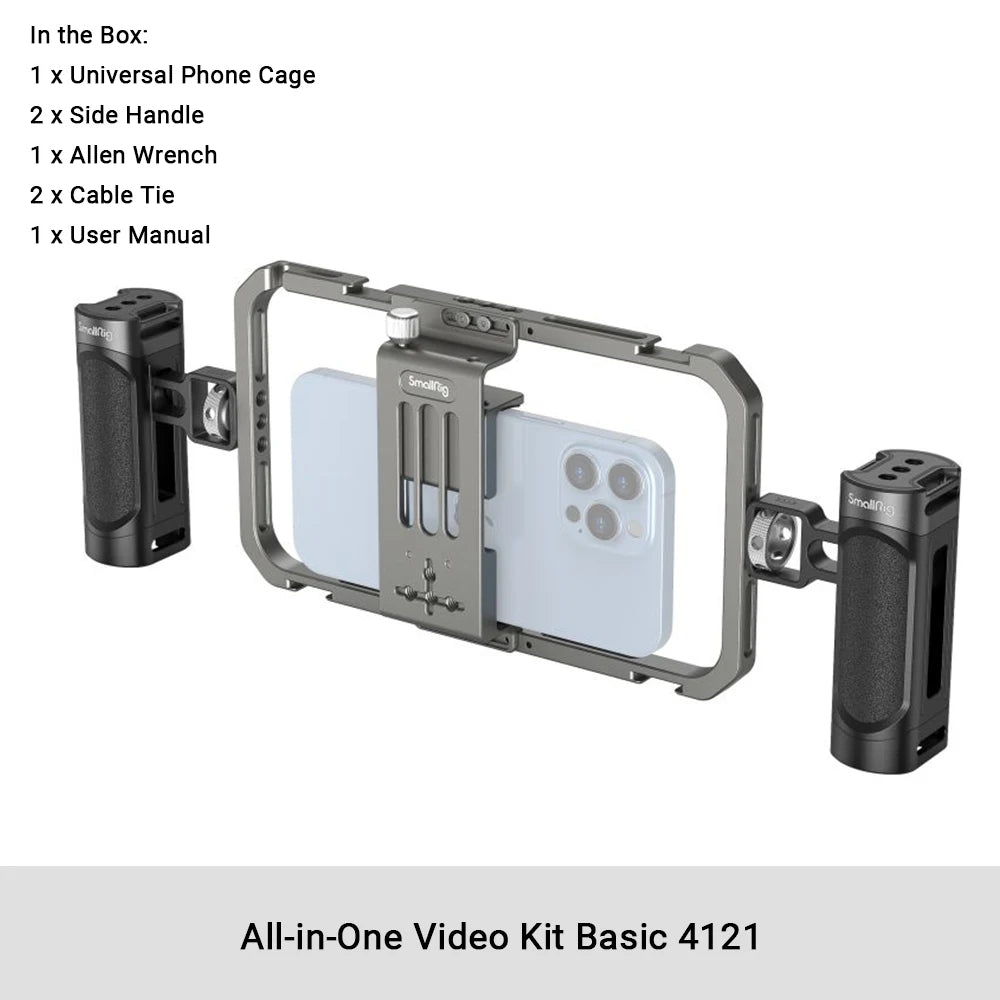 SmallRig Universal Mobile Phone Cage for iPhone and Andriod